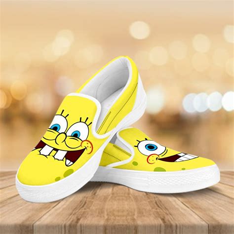 spongebob slip on shoes